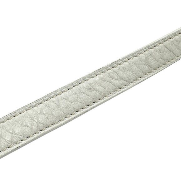 Auth HERMES Shoulder strap white Taurillon Clemence z2956 - Picture 7 of 9
